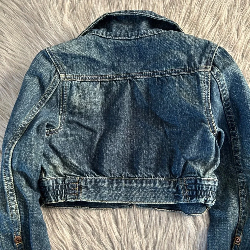 Ralph Lauren Polo Goods Quality Denim Jean Jacket Girls Size 5 Blue Button Down